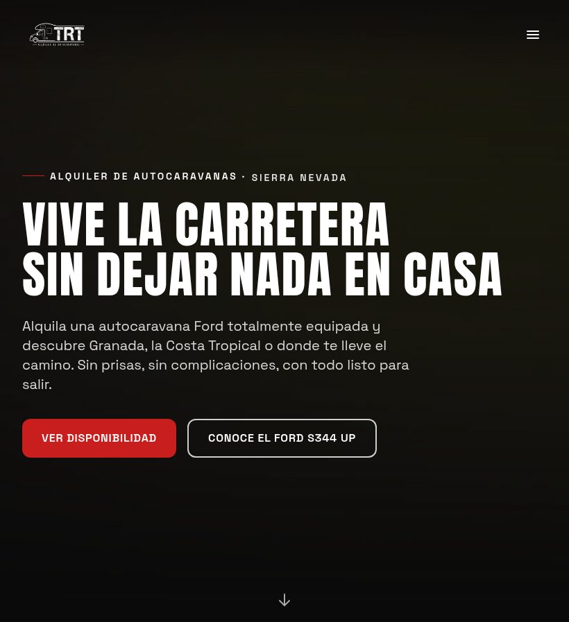 Web de Autocaravanas TRT