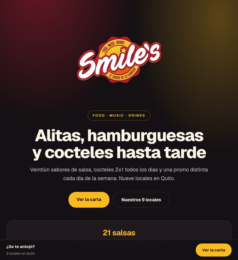 Web de Smile's
