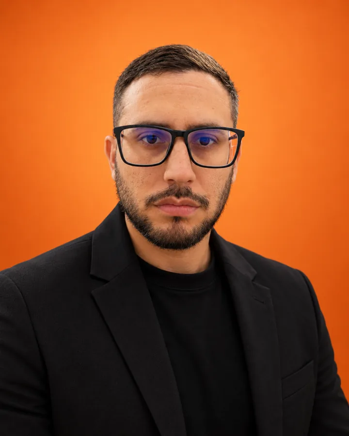 Retrato de Orlando Gómez